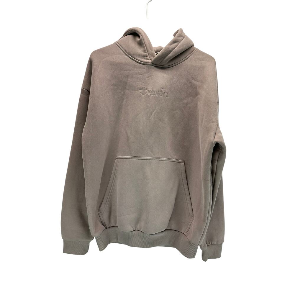 Comfrt Hoodie Sweatshirt Gray Small